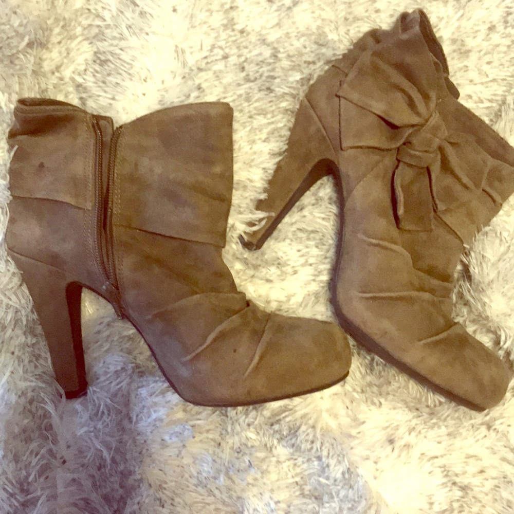 Grey Ankle Boots